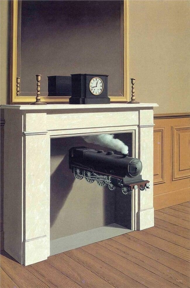 Zaman Kesintiye Uğradı, René Magritte