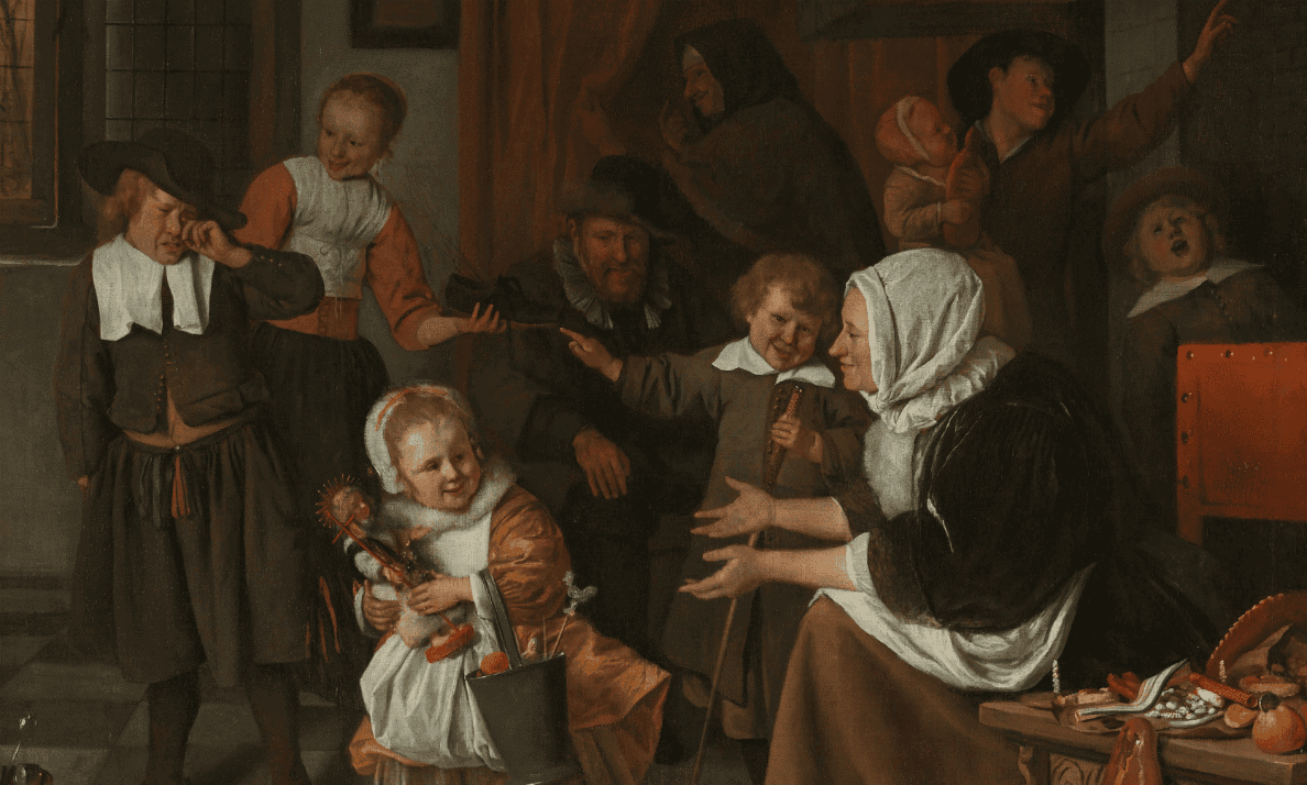 Jan Steen — Aziz Nikolaos Bayramı