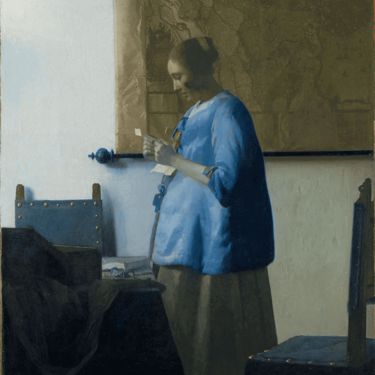 Johannes Vermeer — Mektup Okuyan Kadın