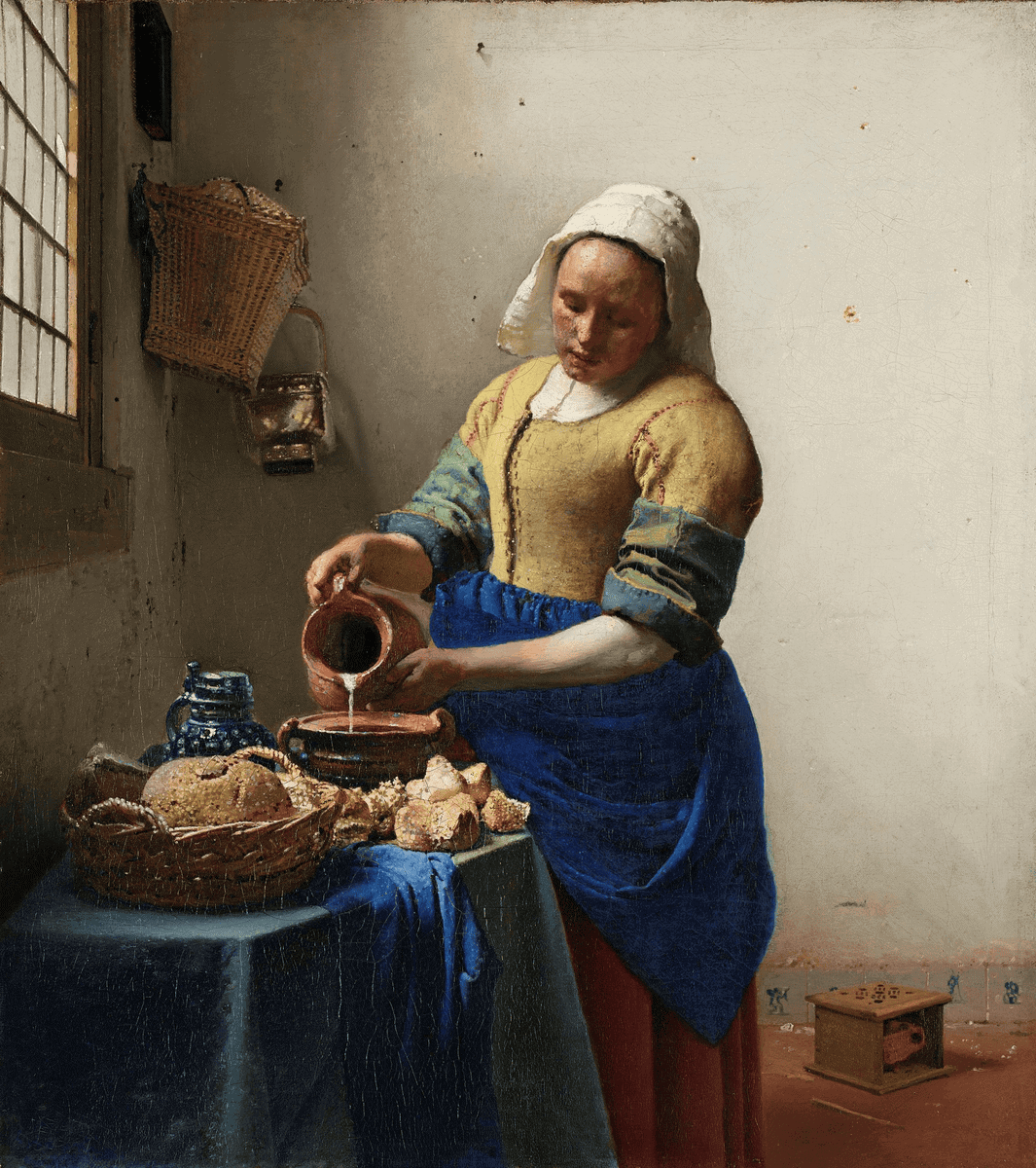 Johannes Vermeer — Sütçü Kız