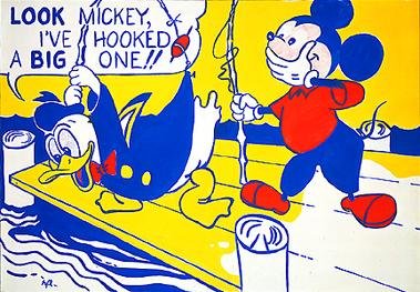 Look Mickey, Roy Lichtenstein