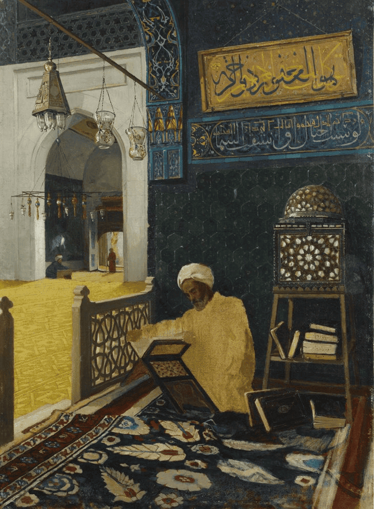 Osman Hamdi Bey'in Kuran Okuyan Hoca tablosu
