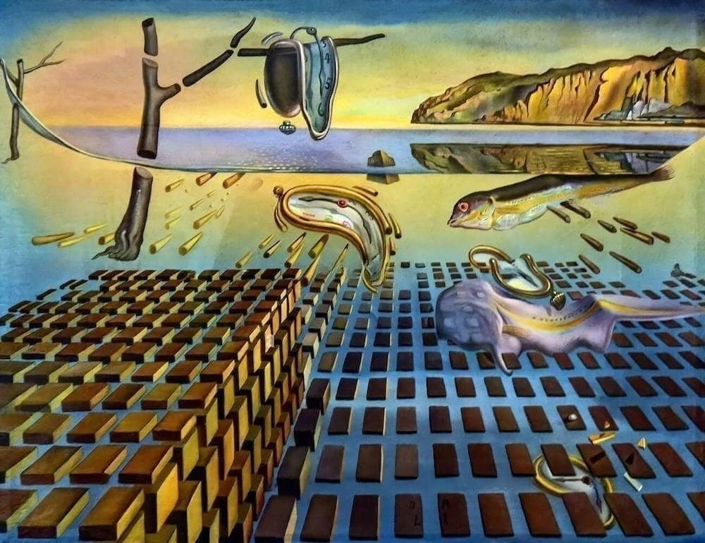 Belleğin Azminin Çözülüşü, Salvador Dali