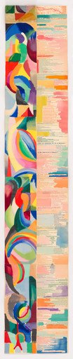 Sonia Delaunay, La Prose du Transsibérien et de la Petite Jehanne de France