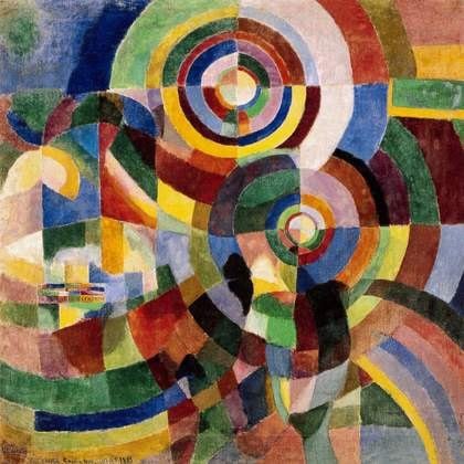 Sonia Delaunay, Elektrikli Prizmalar / Prismes électriques