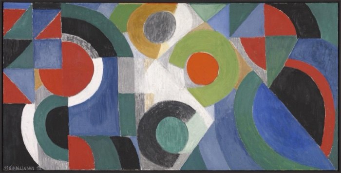 Sonia Delaunay, Triptik / Triptych