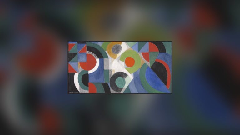 Sonia Delaunay, Triptik / Triptych