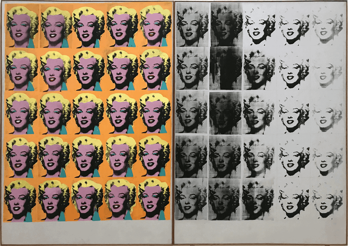 Andy Warhol — Marilyn Diptych