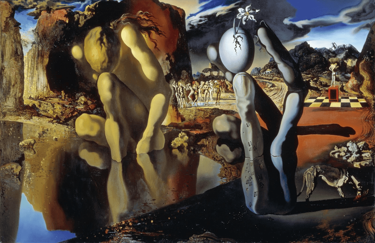 Salvador Dalí — Narkissos'un Metamorfozu