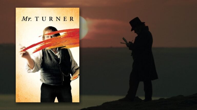 Mr. Turner filminin afişi