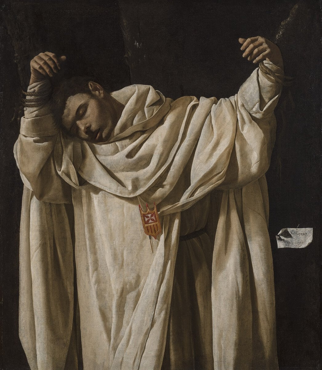Aziz Serapion tablosu, Francisco de Zurbaran, 1628